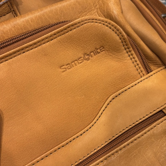 Samsonite Leather Work Bag - Picture 3 of 8